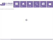 Tablet Screenshot of e-profi.ch